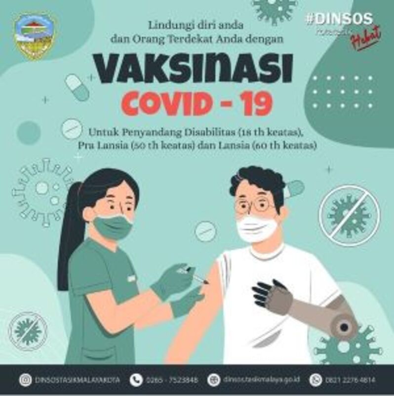 Vaksinasi COVID-19 untuk Tasikmalaya bebas COVID-19