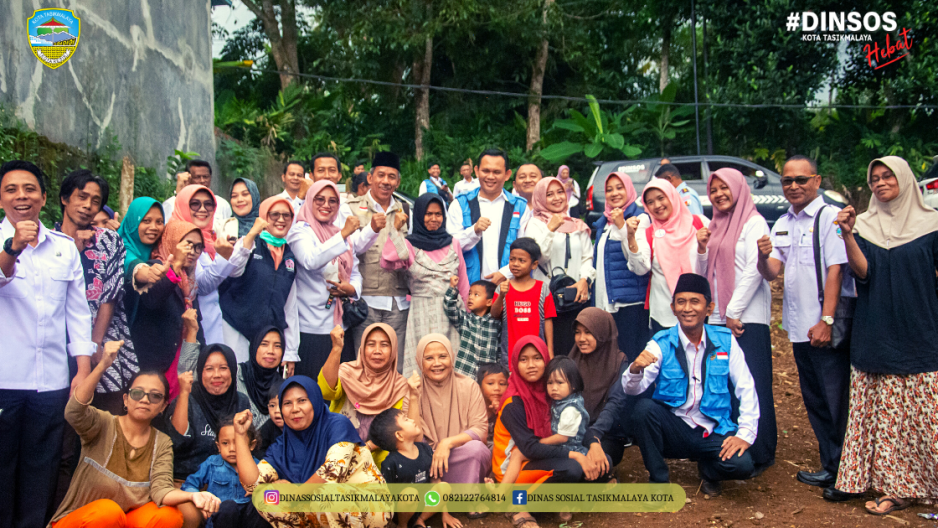 Penyaluran Bantuan Sosial Bagi Warga Pra Sejahtera dan Bayi Stunting di Wilayah Kelurahan Gunung Gede Kecamatan Kawalu.