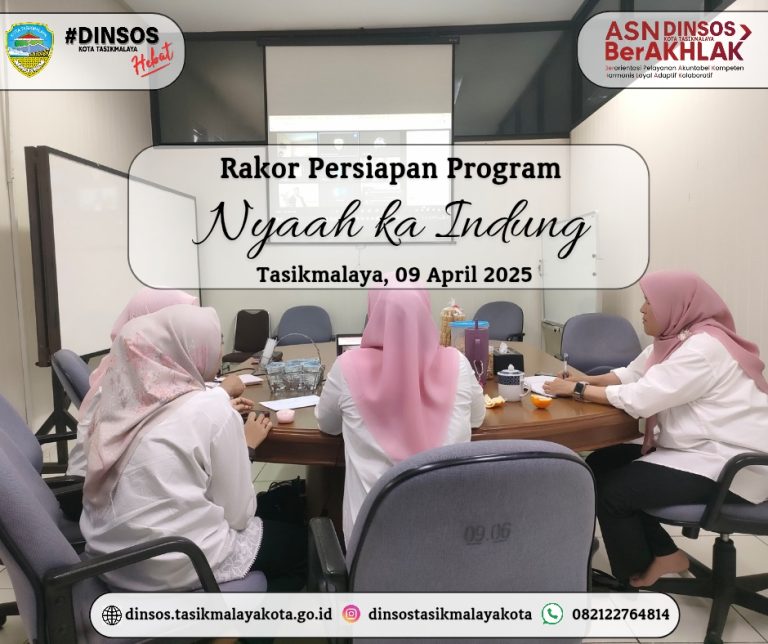 Rakor Persiapan Program “Nyaah ka Indung”