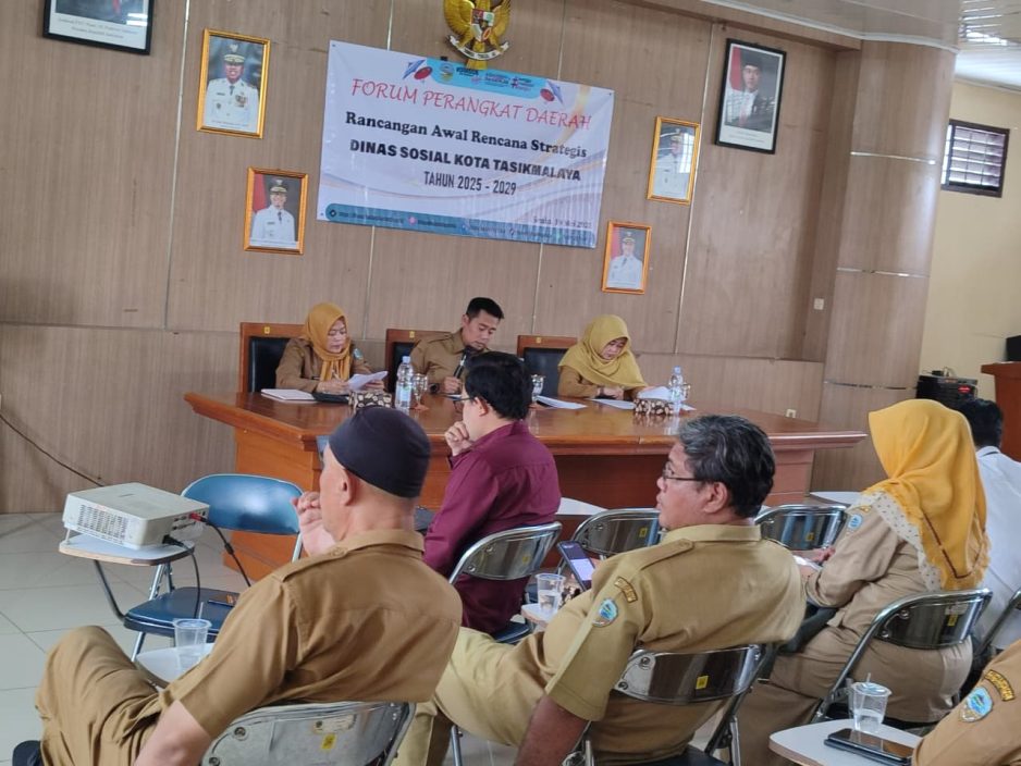 Forum Perangkat Daerah Penyusunan Ranwal Renstra Dinas Sosial Kota Tasikmalaya Tahun 2025-2029
